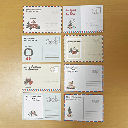 クリスマス&ニューイヤー特別版!子ども向けホリデーグリーティングカードセット