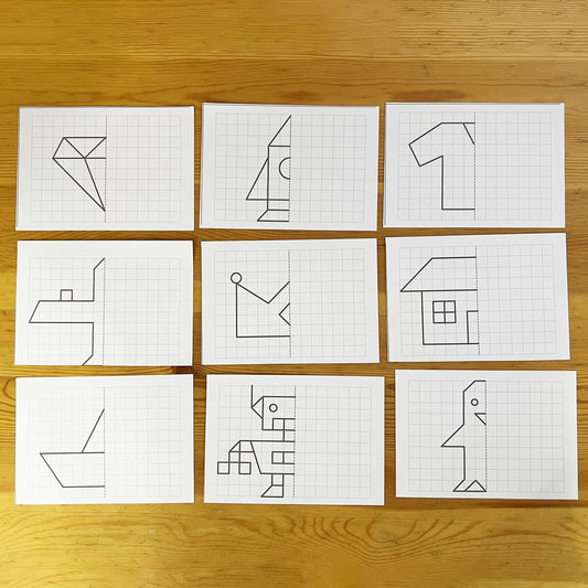 シンメトリードローイング(対称図形)