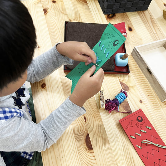 季節を楽しむ手仕事教材|鯉のぼりのぬいさし