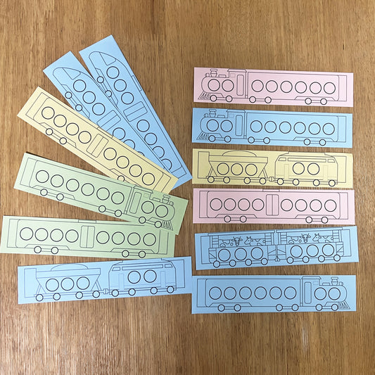 Sticker Activity Sheet - Connecting Trains