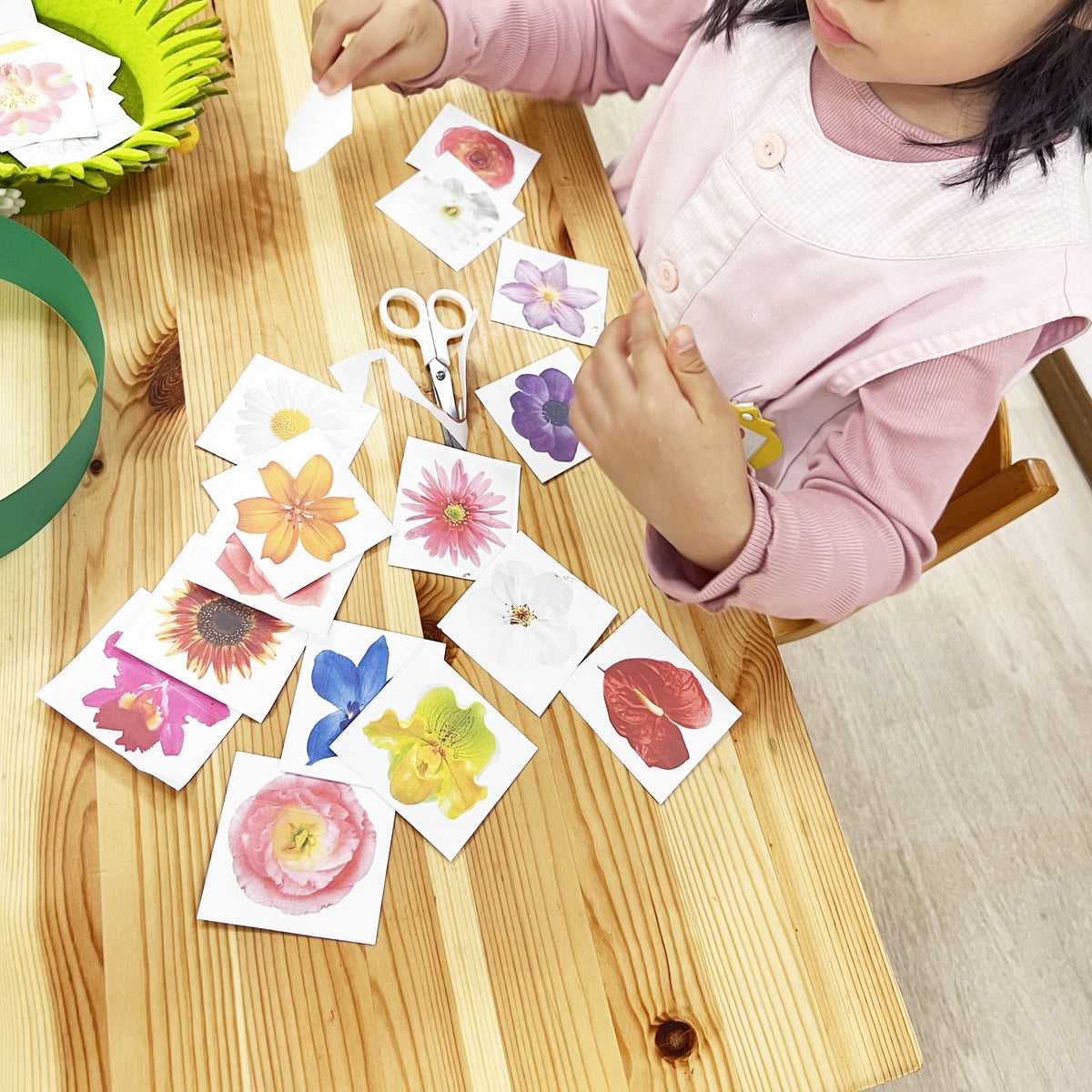 Simple Petals Collection（Cutting and Gluing Activity） – Montessori ...