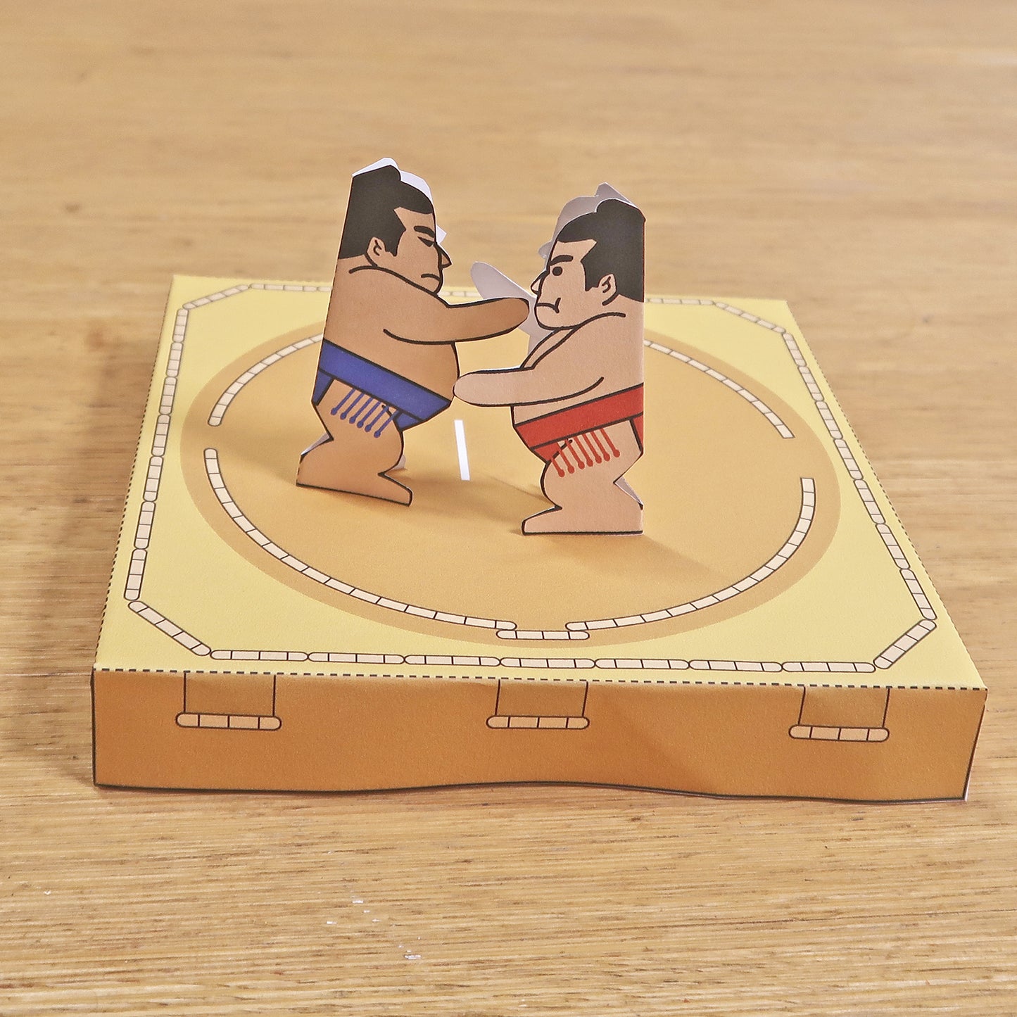 Japanese Paper Sumo Craft – Printable Make-and-Play Activity