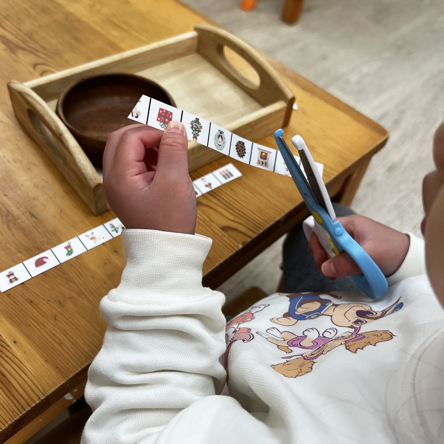 Cutting Fun for Christmas! Simple Strip Cutting Sheets