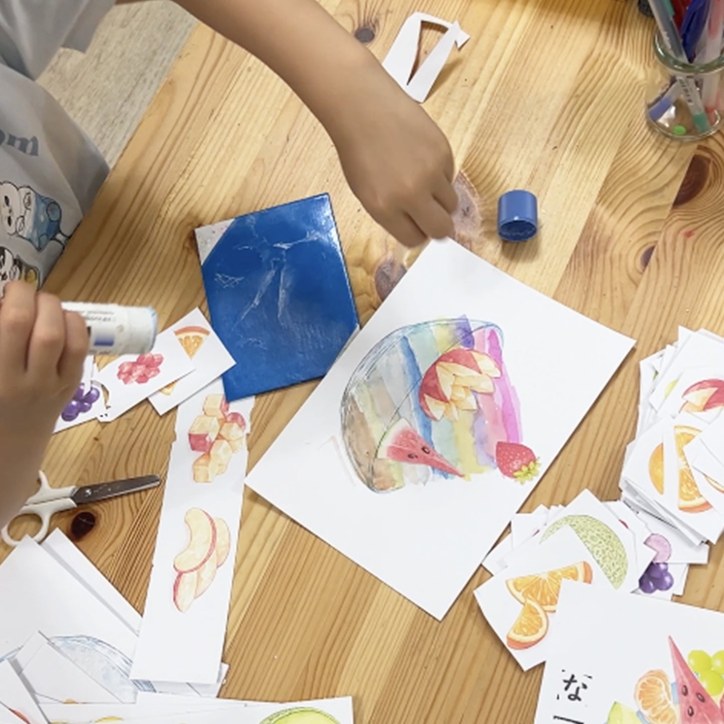 Create Your Own Shaved Ice! Watercolor Decoration Art