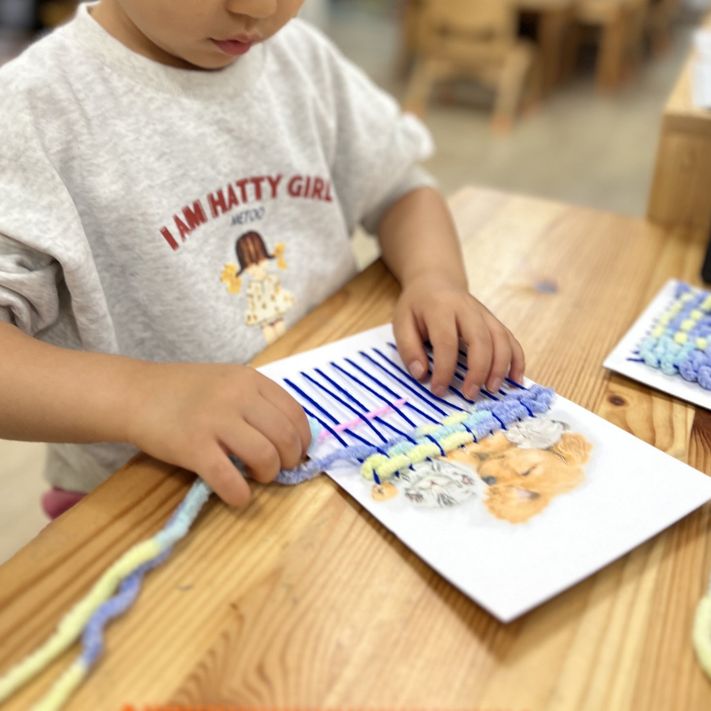 Sleepy Animals Weaving Bed / Also Available in Christmas Version