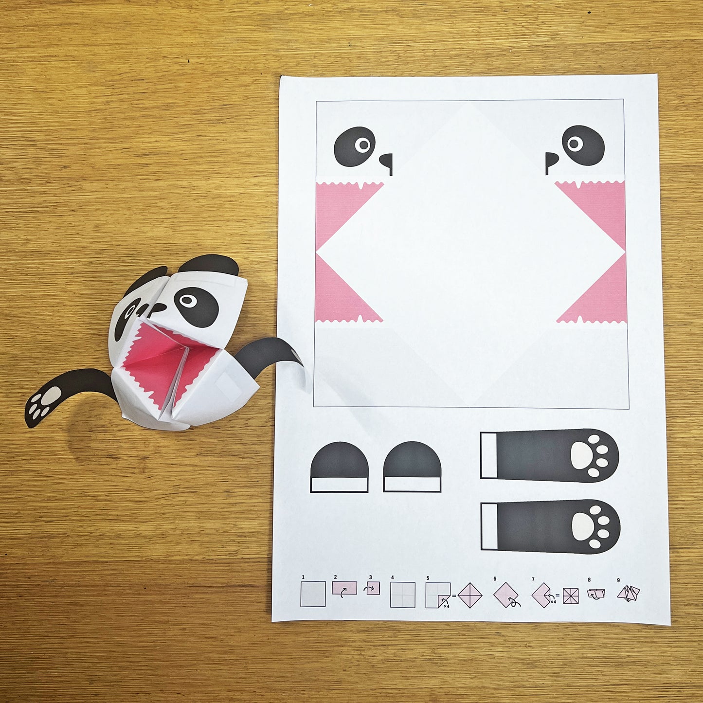 PAKU PAKU Animals 2 - Paper folding activity