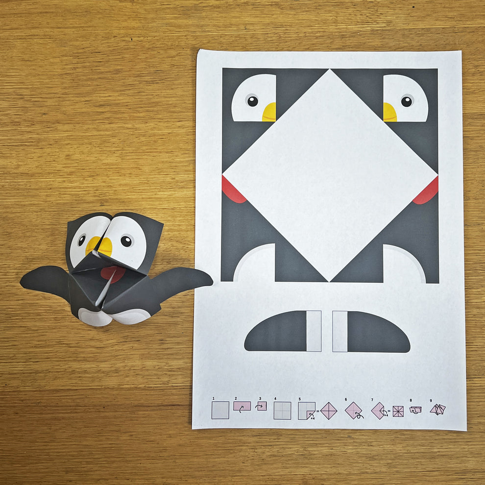 PAKU PAKU Animals 2 - Paper folding activity – Montessori Resource ...